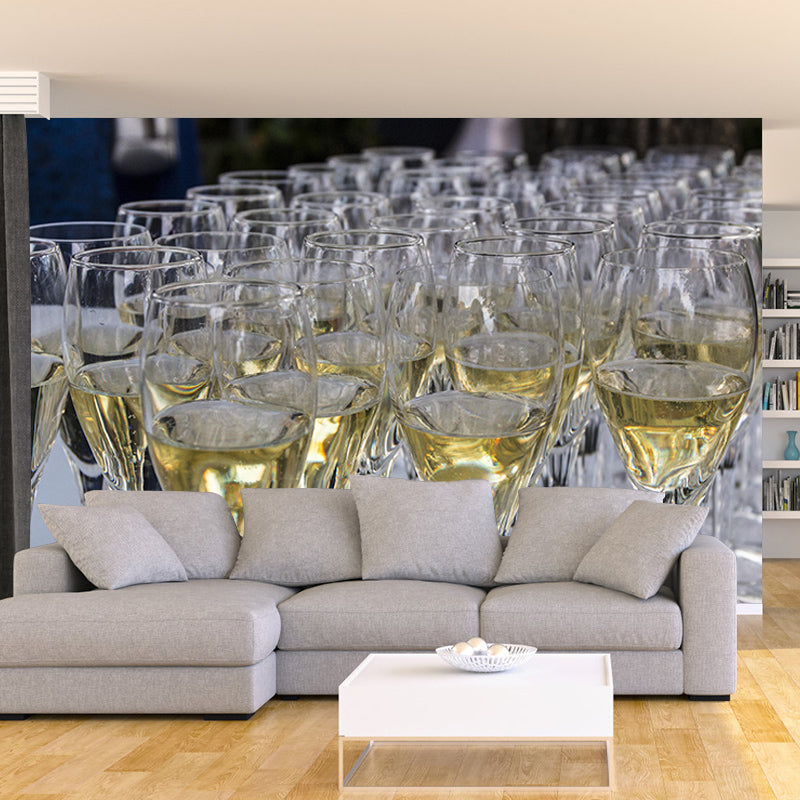 High Alcohol Content Wall Mural for Bar Mildew Resistant Wall Covering