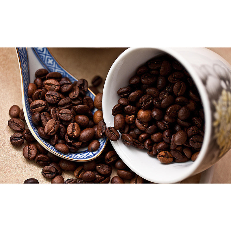 Contemporary Coffee Beans Wall Mural for Coffee Shop Eco-friendly for Decoration