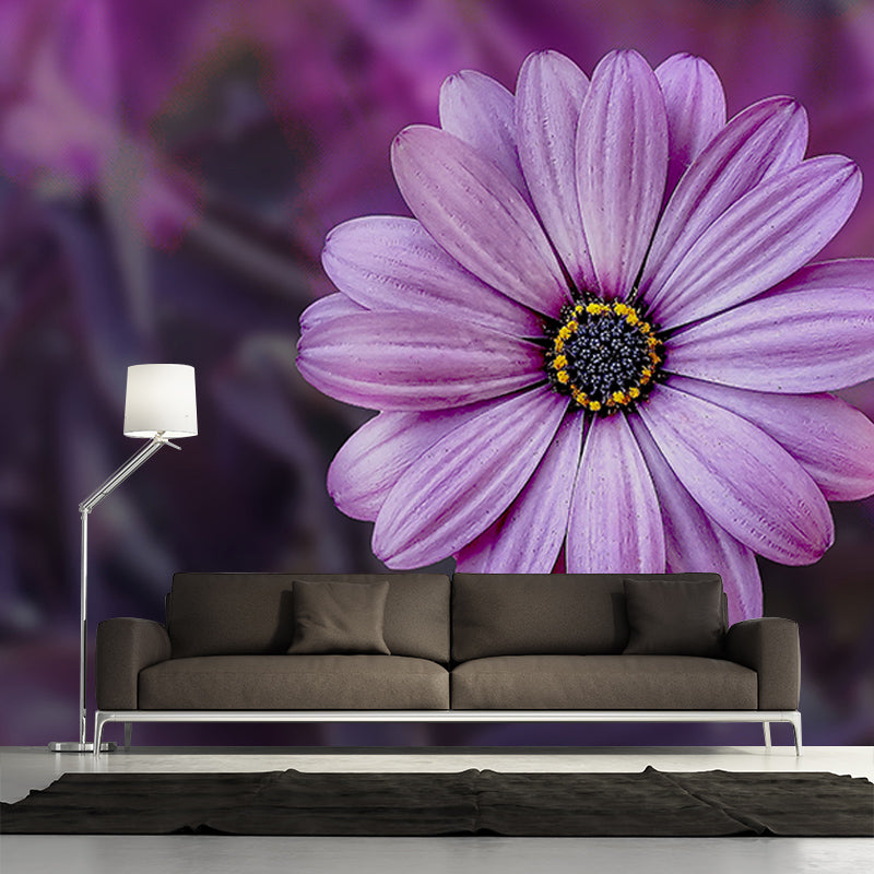 Beautiful Flower Mural Eco-friendly Modern Style Wall Art for Home Decor