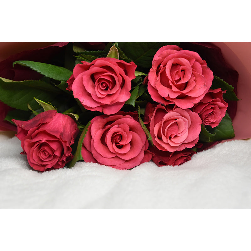 Flowering Rose Mural Eco-friendly Modern Style Wall Art for Home Decor