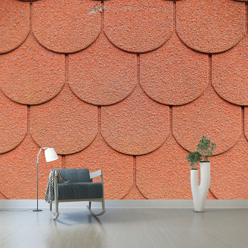 Brick Geometry Wall Mural Decal Waterproofing Wall Covering for Decoration