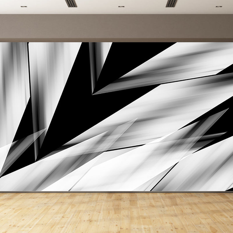 Geometry Mural Wallpaper Modern Living Room Wall Decor, Made to Measure