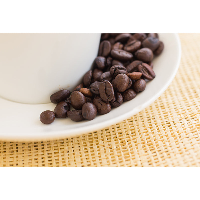 Coffee Beans Mural Wallpaper Decoration Coffee Bar Wall Art in Soft Color