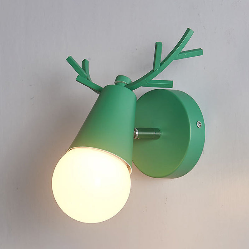 Luz de mini lámpara de bombilla simple contemporánea de la pared de la pared de la pared de macron