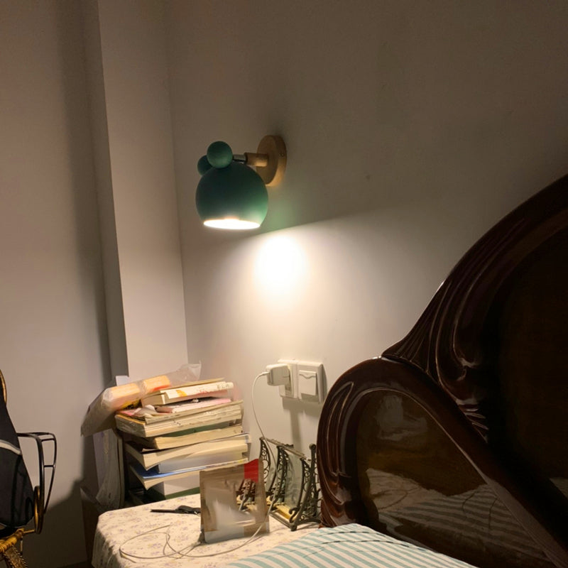 Modern Macron Wall Sponce One-Bulb Panda Wall Lights Lightsing para niños