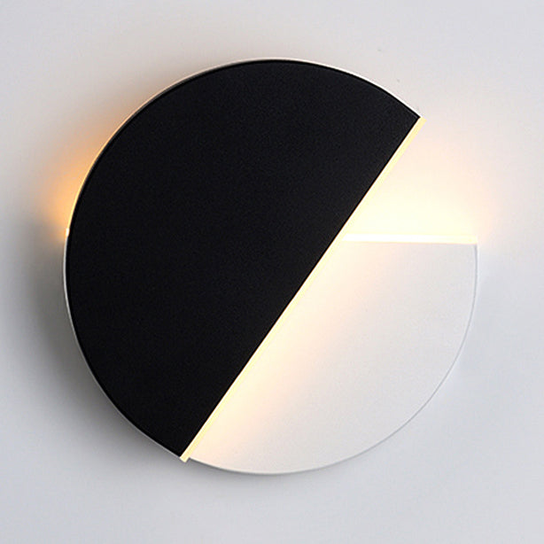 Stile moderno a forma rotonda a led monte a monte leggera camera da letto da letto da comodino lampada con applique