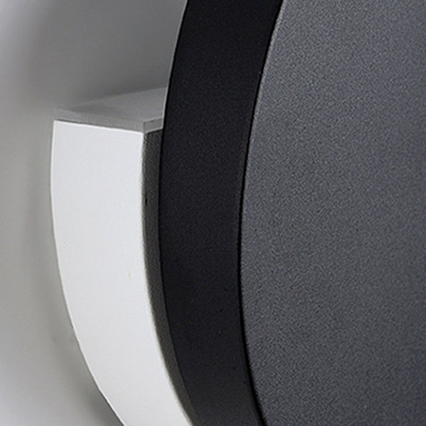 Stile moderno a forma rotonda a led monte a monte leggera camera da letto da letto da comodino lampada con applique