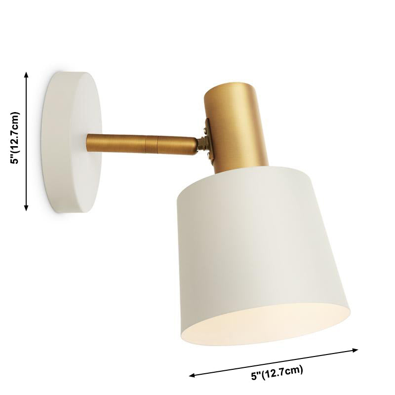 Nordic Macron Wall Sconce One-bulb Wall Mounted Light Fixture for Boy Room