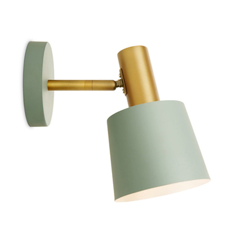 Nordic Macron Wall Galce One-Bulb Mur Murd Lightture pour Boy Room