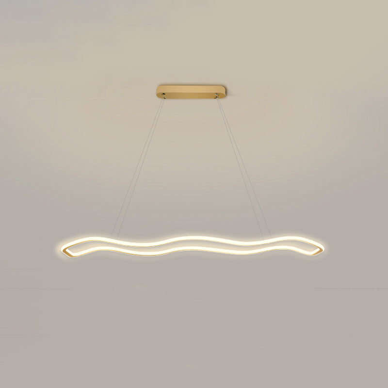 Linear Island Chandelier Lighting Modern Pendant Lighting For Kitchen Island