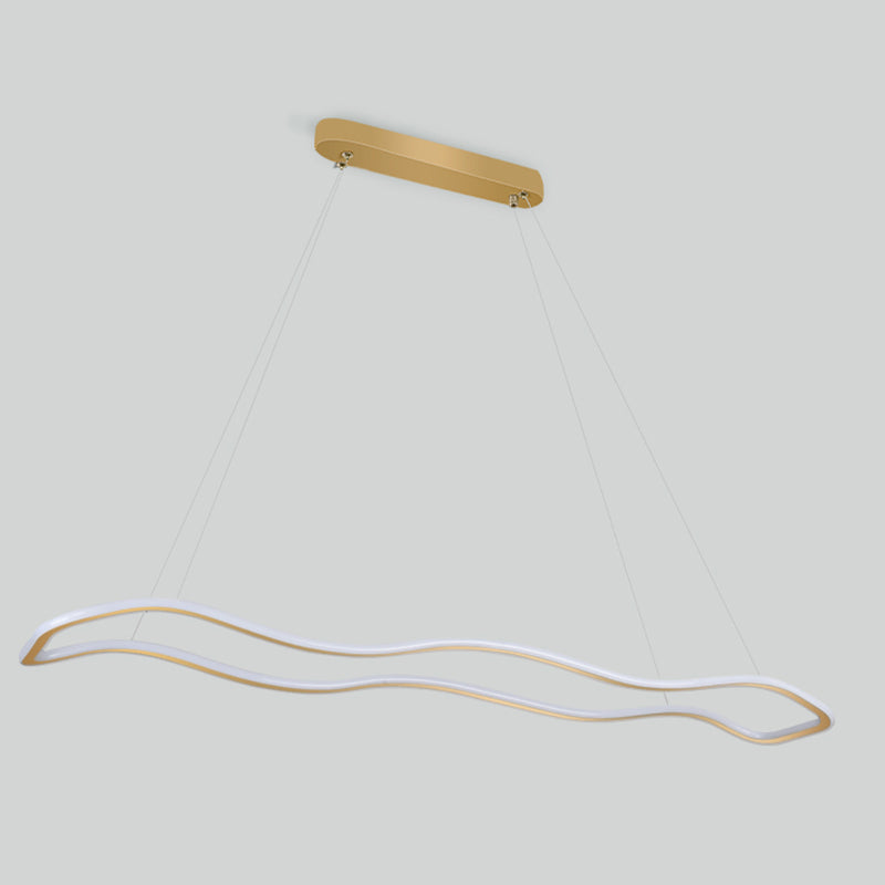 Linear Island Chandelier Lighting Modern Pendant Lighting For Kitchen Island