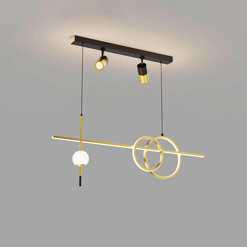 Linear Pendant Lighting Island Light Fixture Modern Kitchen Pendant Light