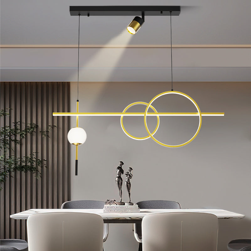 Linear Pendant Lighting Island Light Fixture Modern Kitchen Pendant Light