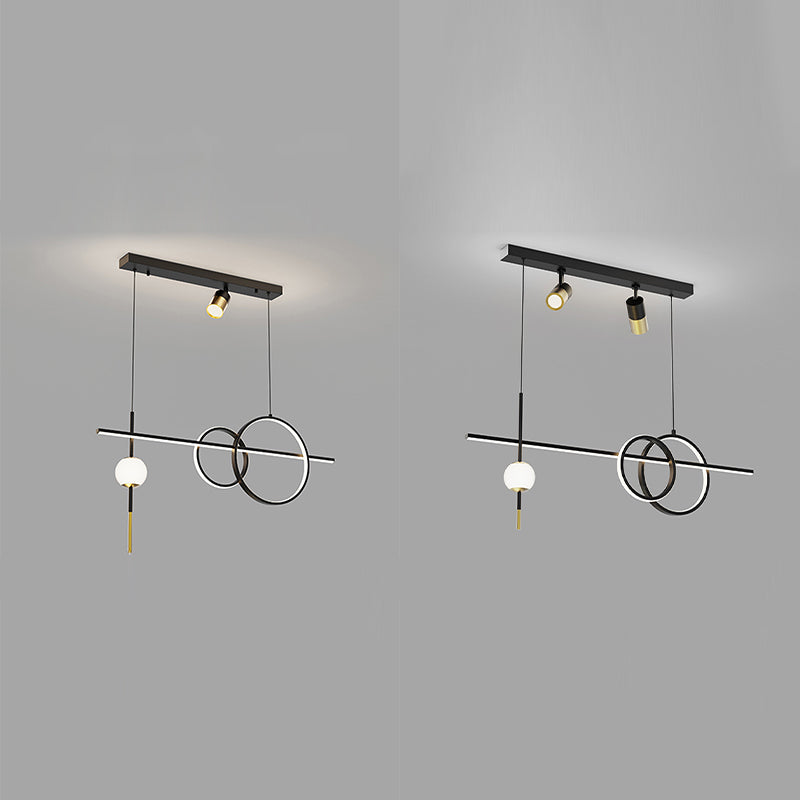 Linear Pendant Lighting Island Light Fixture Modern Kitchen Pendant Light