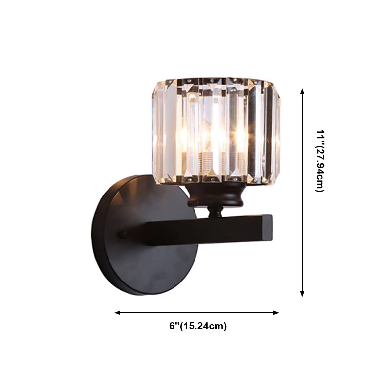 MODERNA CILINDRO CILINDRO SCHEDA PERCHIALE SCONCE 1 PLARCO LIGHT per la camera da letto del soggiorno