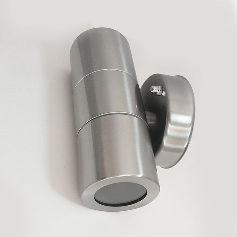 Splicet Moder Cylinder Shade Splique Spliques Apliques de acero inoxidable para el patio para el patio