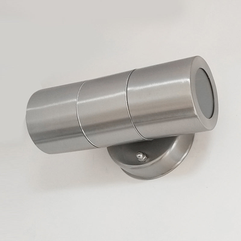 Splicet Moder Cylinder Shade Splique Spliques Apliques de acero inoxidable para el patio para el patio