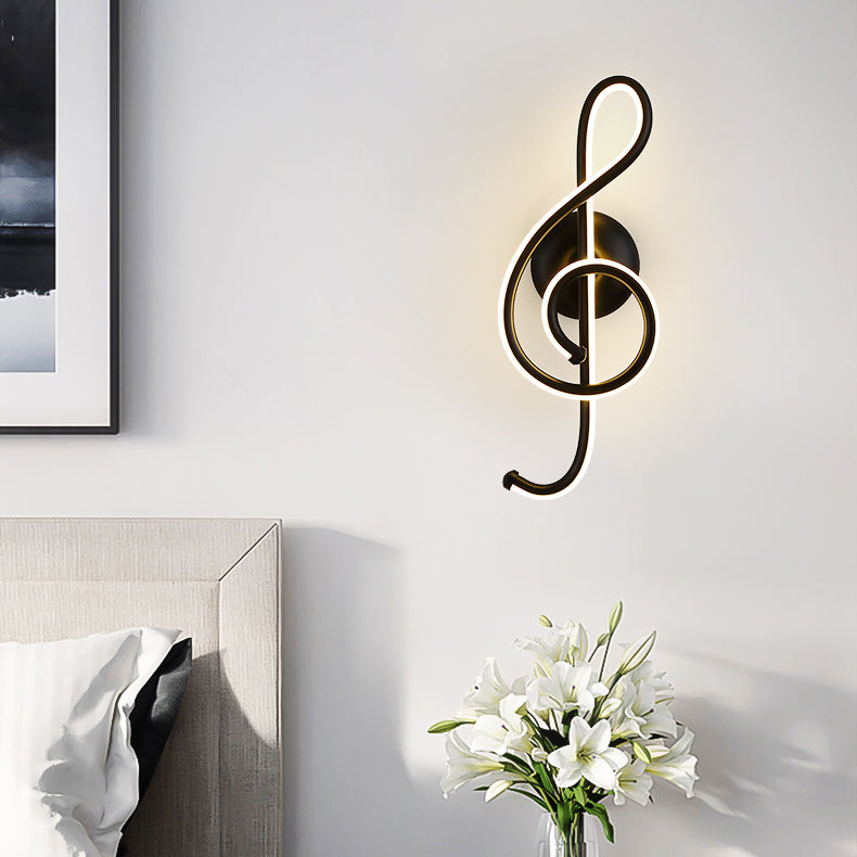 Diconcesos de apliques de pared de estilo moderno 1 Light Fonces para dormitorio de dormitorio