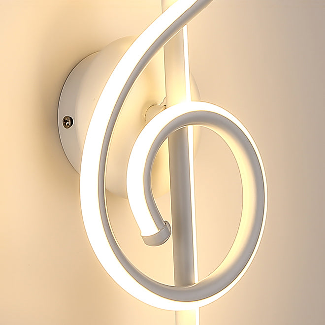 Diconcesos de apliques de pared de estilo moderno 1 Light Fonces para dormitorio de dormitorio