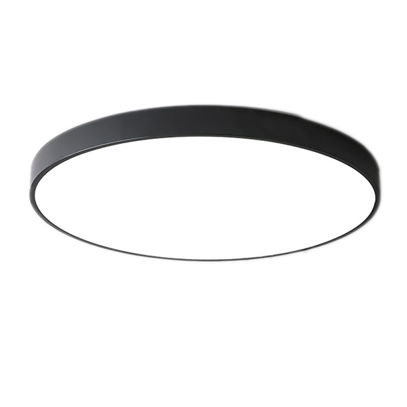 Nordic Modern Style Round Ceiling Lamp Acrylic 1 Light LED Flush Mount Light for Corridor