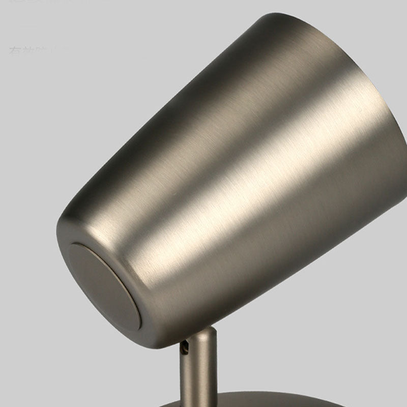 Accesorios de iluminación de pared de cilindro estilo industrial de metal 1 lámpara de luz de pared ligera