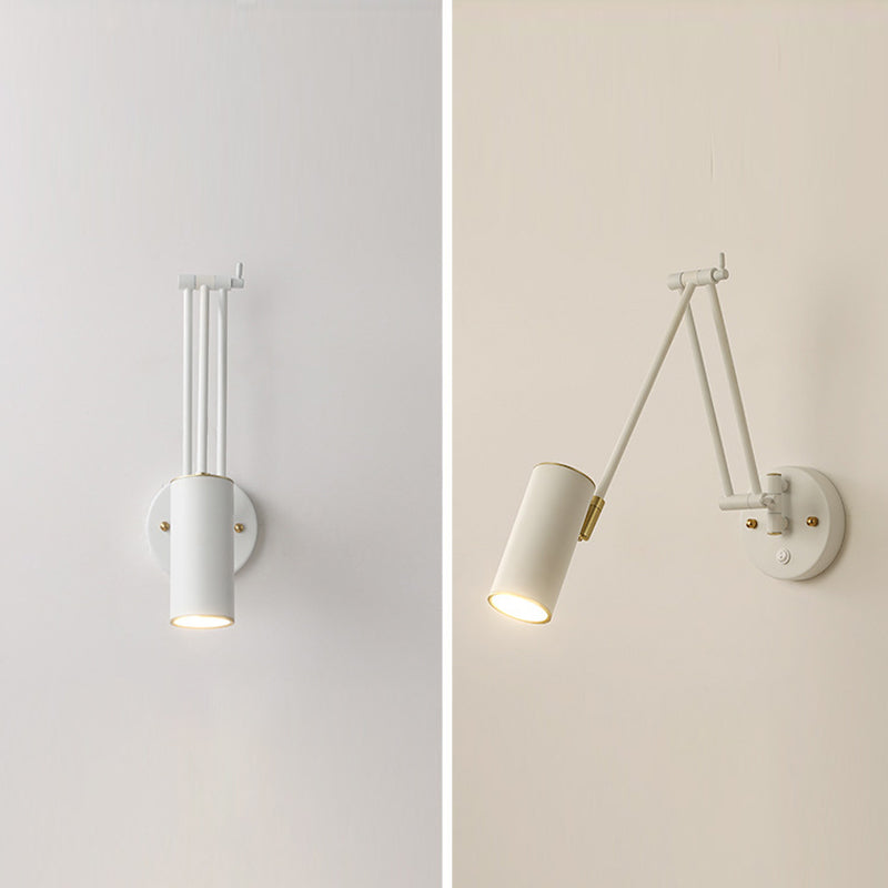 Modern Style Geometric Wall Mounted Light Fixture Metal 1 Light Wall Lighting Fixtures