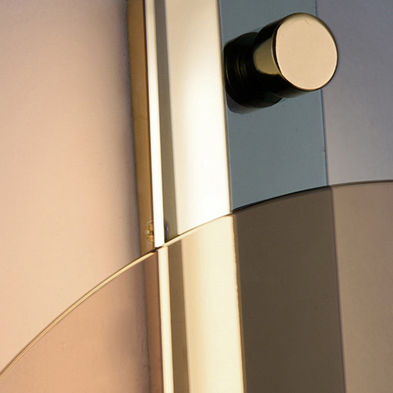 Geometric Wall Lighting Fixtures Glass Modern Style 1 Light Wall Mounted Light Fixture