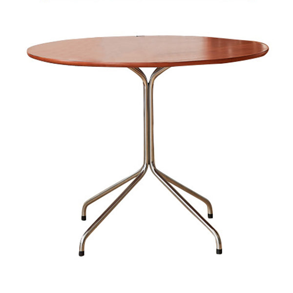 Meubles de 4 pieds contemporains Round Home Furniture en bois massif de salle à manger en bois massif