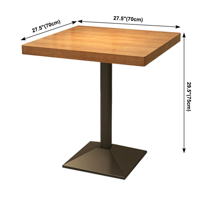 Industriële stijl eettafel grenen massief hout eetkamer huismeubilair