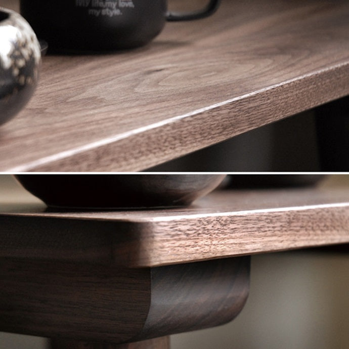 Cuadrado 4 patas mesa de comedor industrial mesa de color de madera con madera sólida de pino