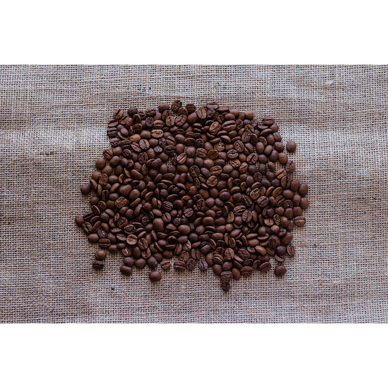Roasted Coffee Beans Mural for Coffee Shop Mildew Resistant Wall Covering