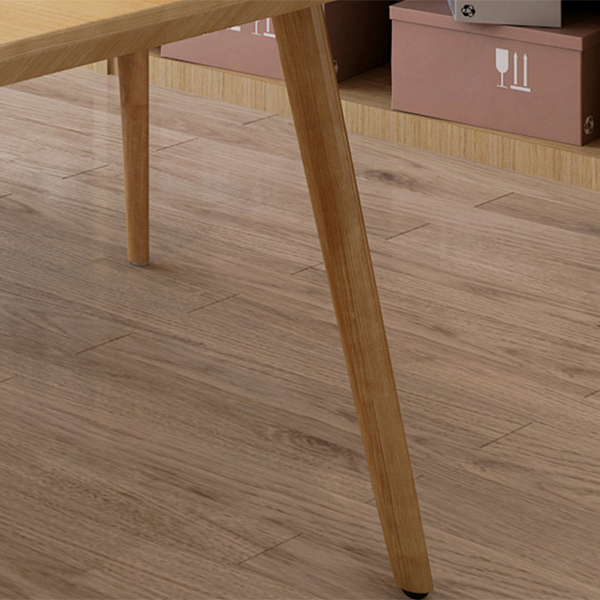 Simplicity Rectangle Dining Room Table Pine Solid Wood Table with 4 Legs