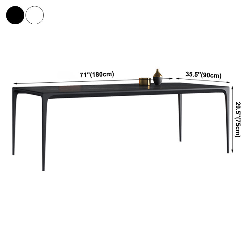 Simplicité Table de la salle à manger rectangle