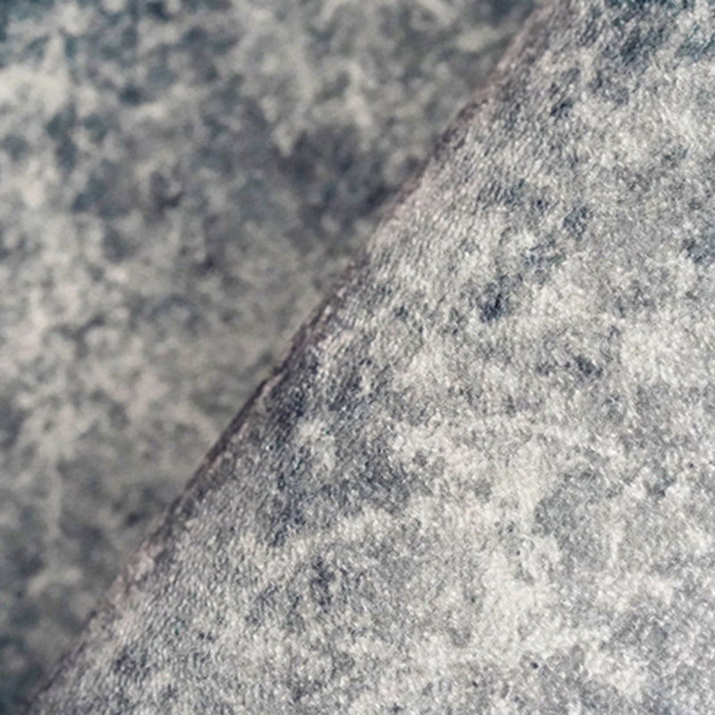 Rapis moderne noir Polyester à rayures Rapis intérieur Tapis de support sans glissement pour le salon