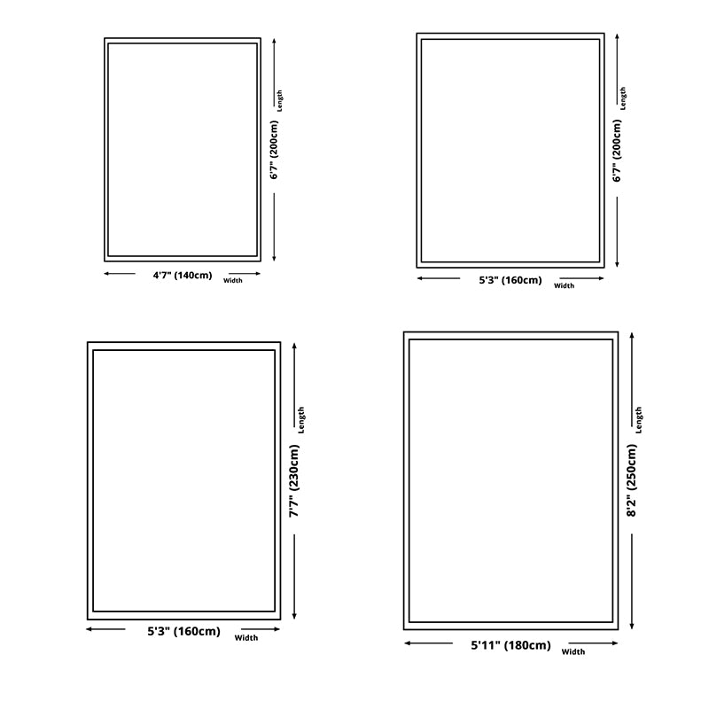 Tapis de tapis moderne en or