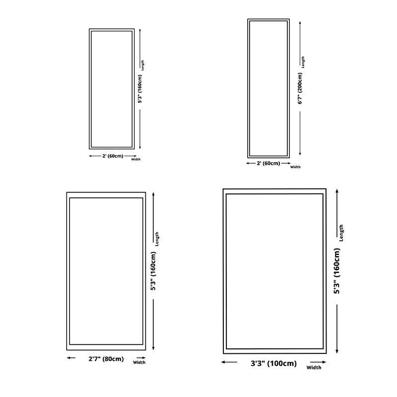 Contemporary Carpet Abstract Pattern Polyester Rug Living Room Area Carpet with Non-Slip Backing