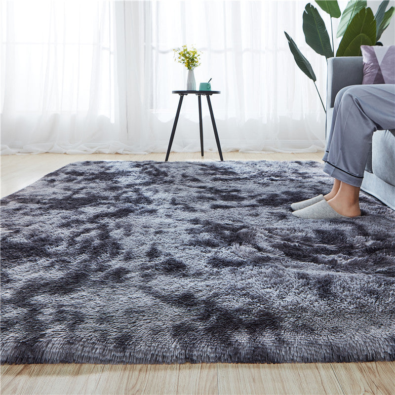 Tapis de tapis de shag nature créatif en polyester tapis d'intérieur