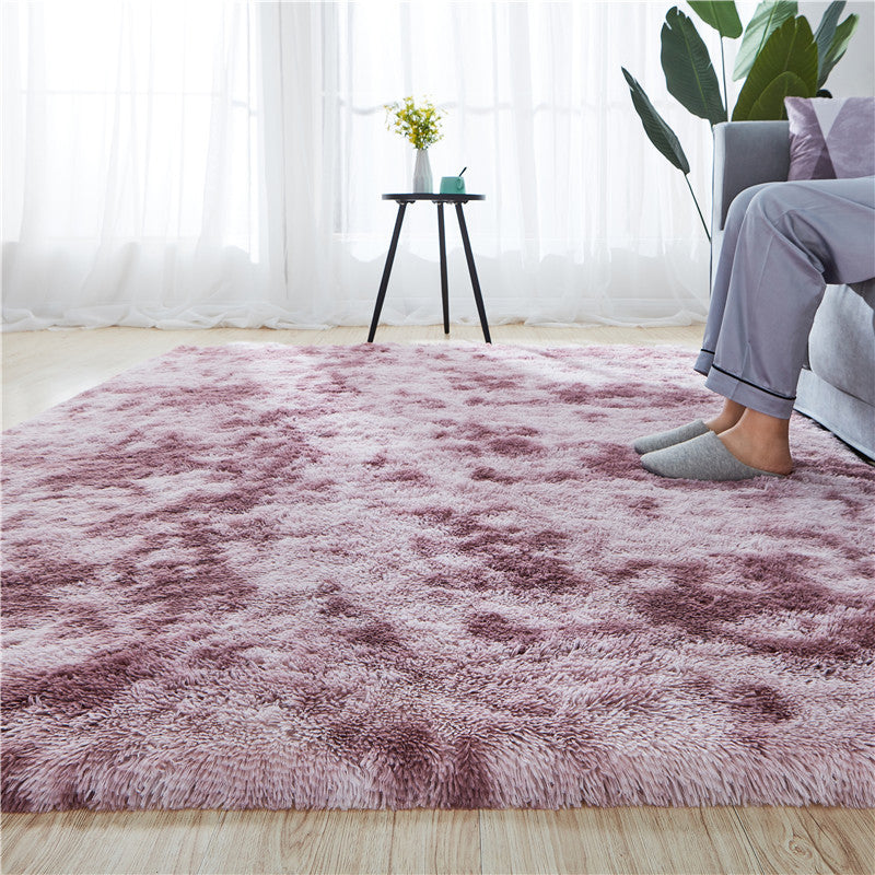 Tapis de tapis de shag nature créatif en polyester tapis d'intérieur