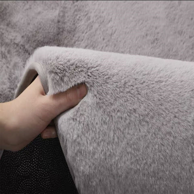 Apricot Casual Teppich Polyester Minderer Farbe Teppich Nicht-Rutsch-Backing Teppich für Wohnkultur