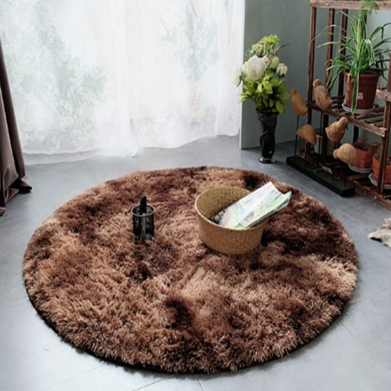 Tapis de confort en polyester rond en polyester
