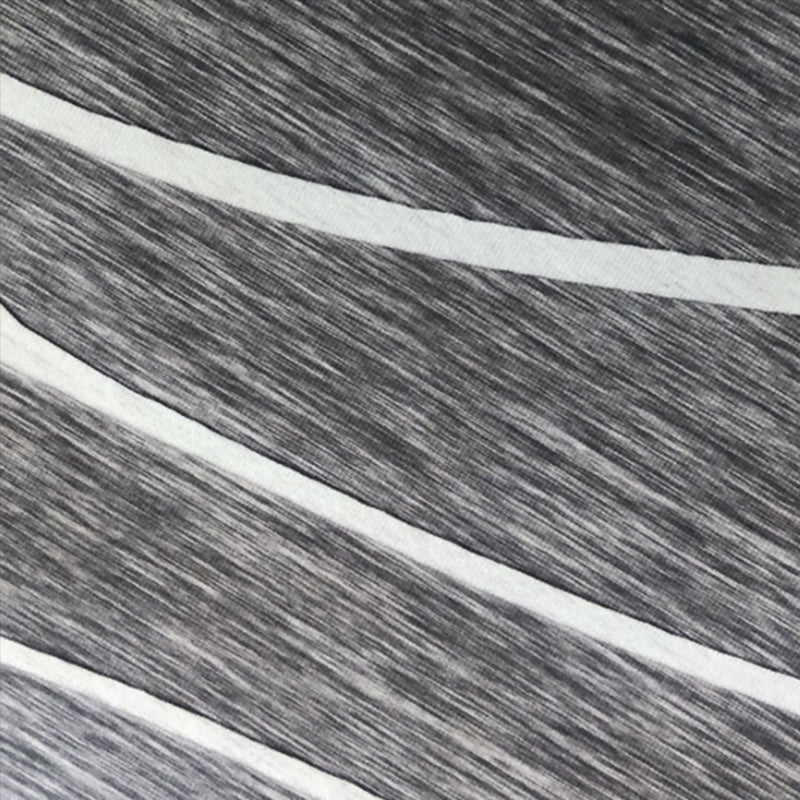 White Modern Rug Blending Graphic Indoor Rug Non-Slip Backing Rug for Living Room