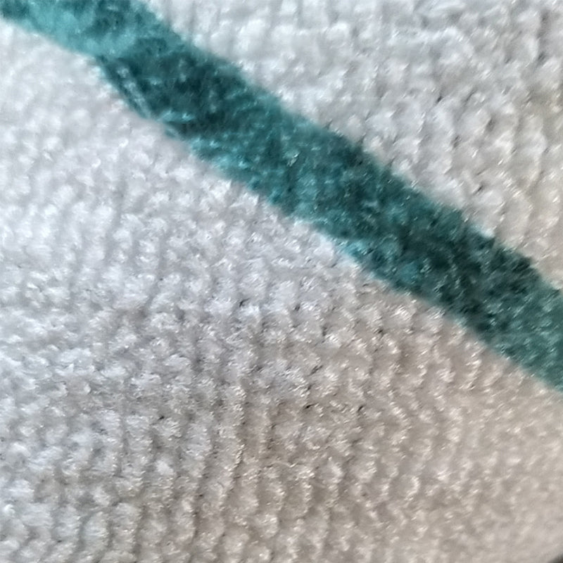 Fancy Modern Carpet Grey Geometric Pattern Area Rug Stain Resistant Rug for Living Room