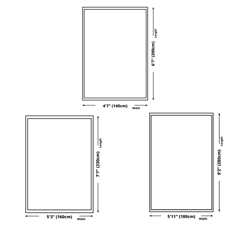 Tapis géométrique Rapis moderne Patchwork Area Tapis Polyester Tapis antidérapant pour le salon