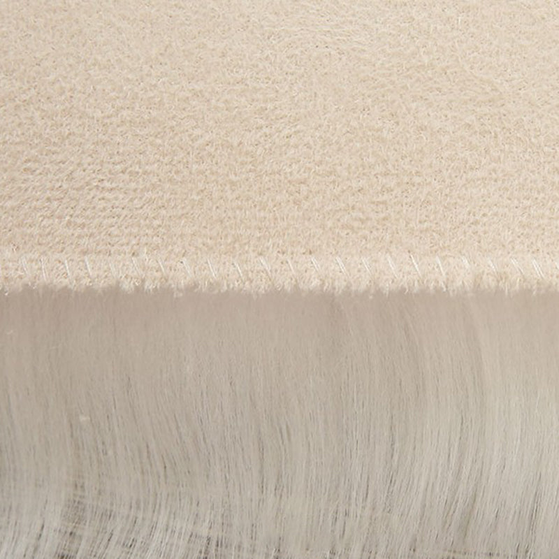 Fancy Plush Area Teppich Vollfarbener Polyester Teppich Easy Care Teppich für Wohnkultur