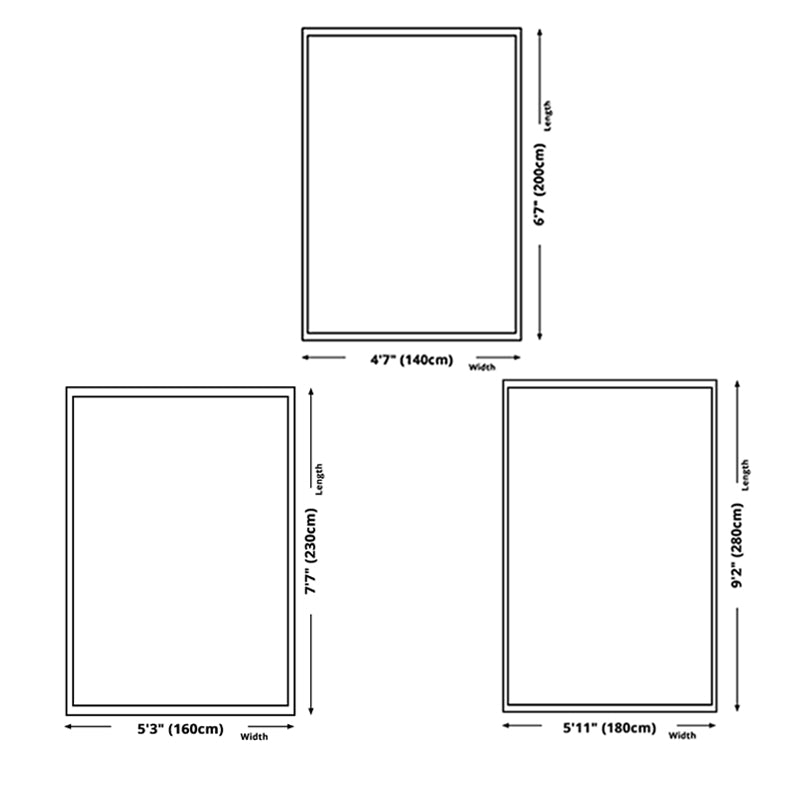 Modern Geometric Indoor Rug Leisure Patchwork Area Rug Polyester Carpet for Living Room