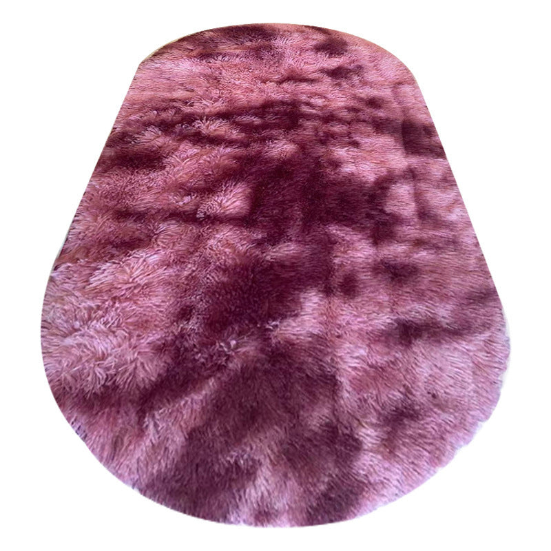 Area colorida alfombra de lujosa Tie-dye Patrón de área Alfombra Fácil alfombra antideslizante para dormitorio