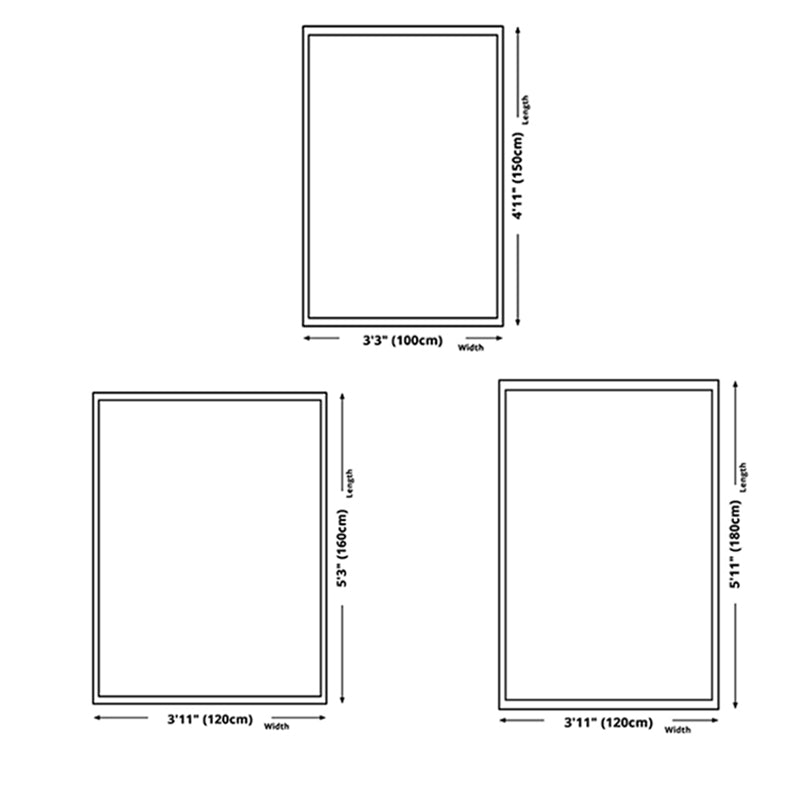 Modern Matrix Pattern Rug Polyester Area Carpet Stain Resistant Indoor Rug for Home Decoration