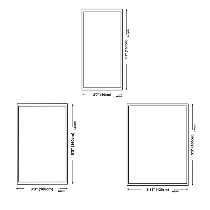 Geometric Carpet Trendy Polyester Indoor Rug Non-Slip Backing Area Rug for Living Room