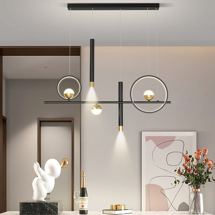 Modern Kitchen Pendant Lights Linear Chandelier Island Lighting Fixtures