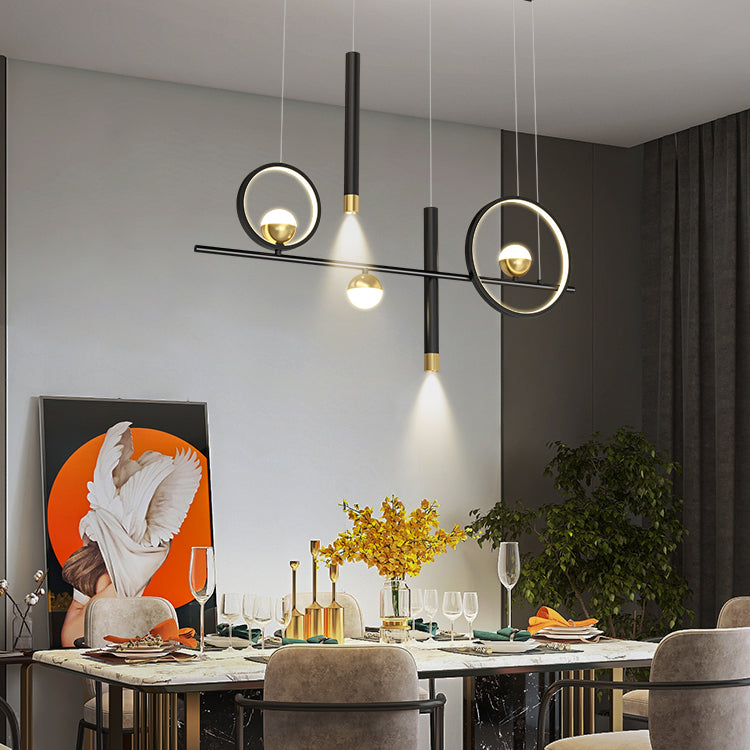 Modern Kitchen Pendant Lights Linear Chandelier Island Lighting Fixtures